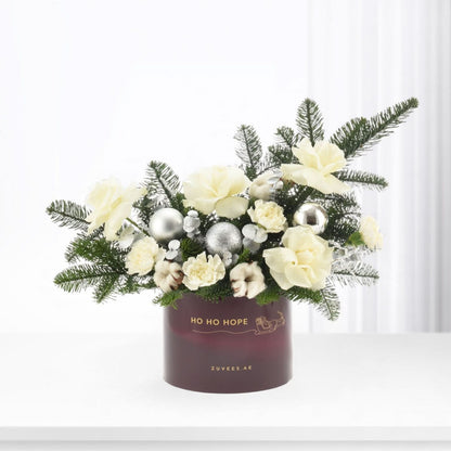 Silvered Petals of Winter Box