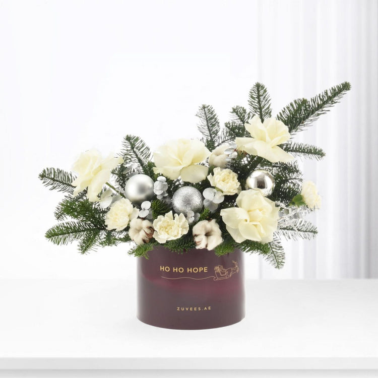 Silvered Petals of Winter Box