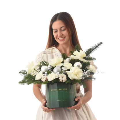 Silvered Petals of Winter Box