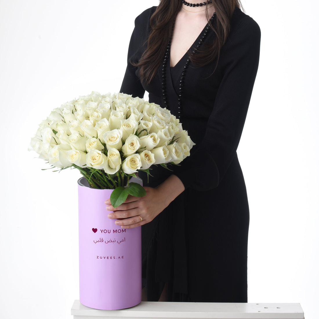 The 101 White Legacy Love Vase - Zuvees.ae