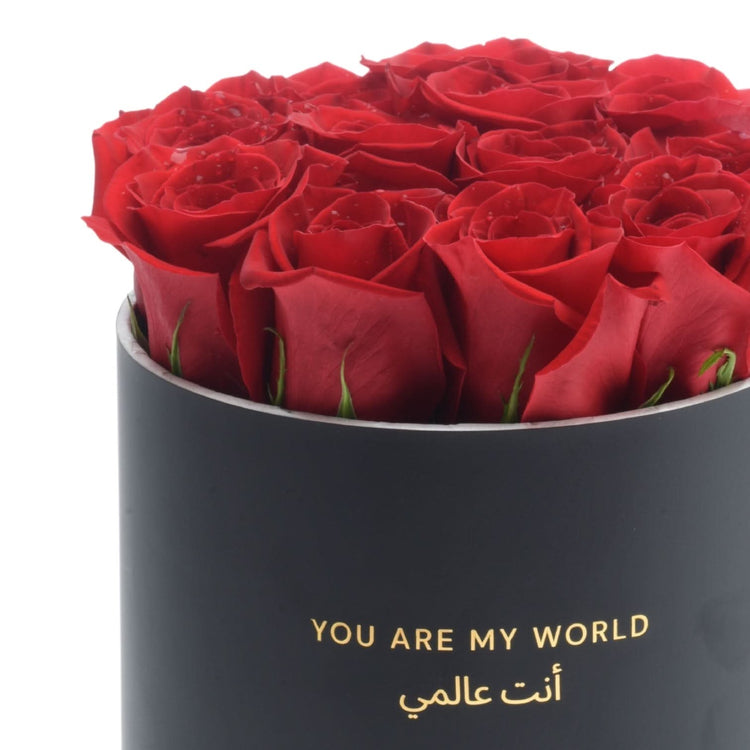 Box of Red Rubies Cake Combo - Zuvees.ae