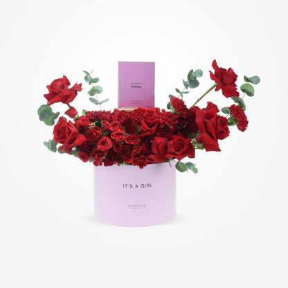 Radiant Red Bloom Box with Chanel Chance – It’s a Girl Edition