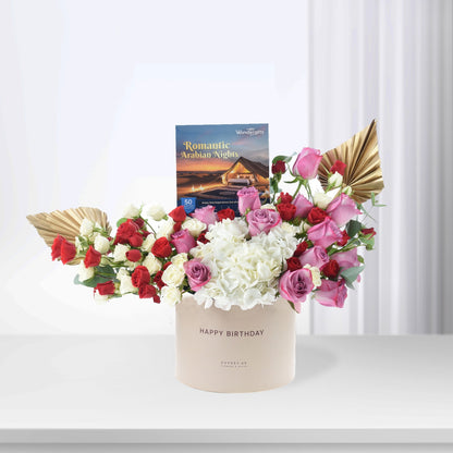 Royal Birthday Bloom Experience Box – Flowers &amp; Wondergifts