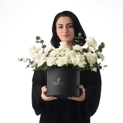 Ethereal White Bloom Birthday Box
