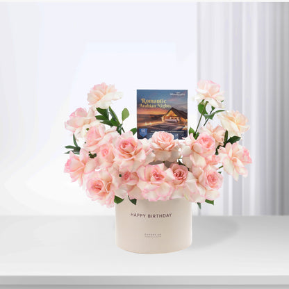 Blush Esperance Birthday Bloom Experience Box – Flowers &amp; Wondergifts