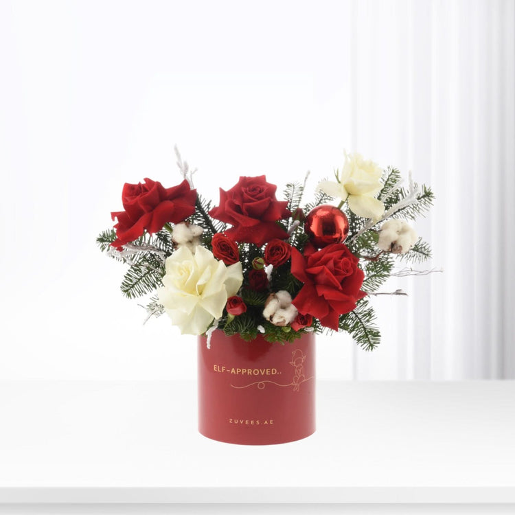 Winterberry Rose Bloom Box