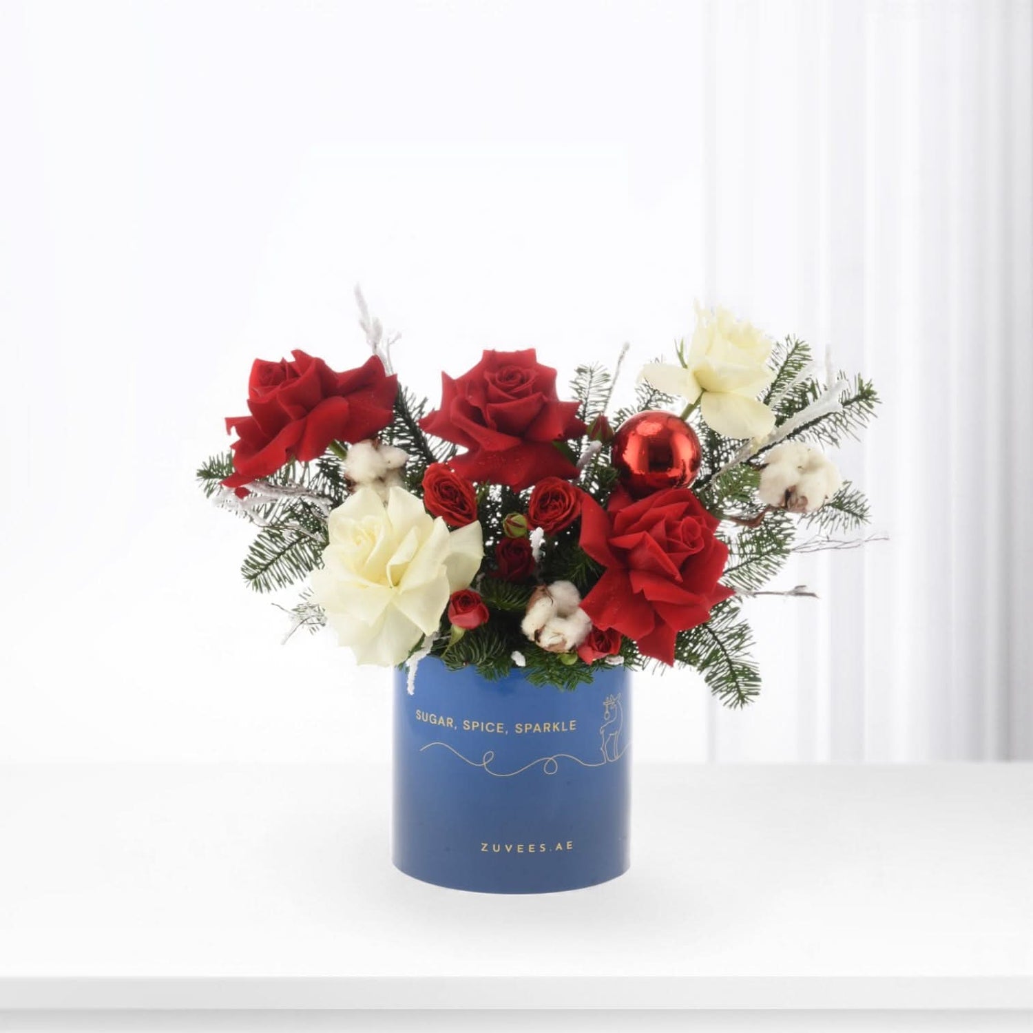 Winterberry Rose Bloom Box