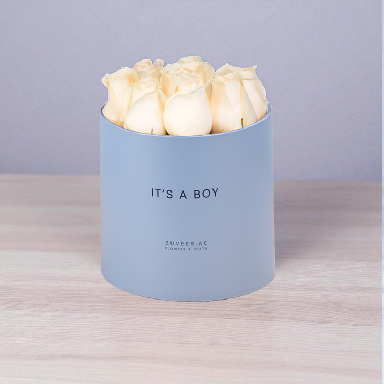 Peach Charm Roses Box
