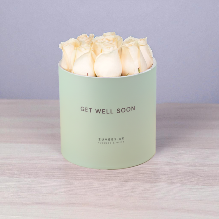 Peach Charm Roses Box