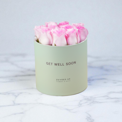 Pink Charm Roses Box