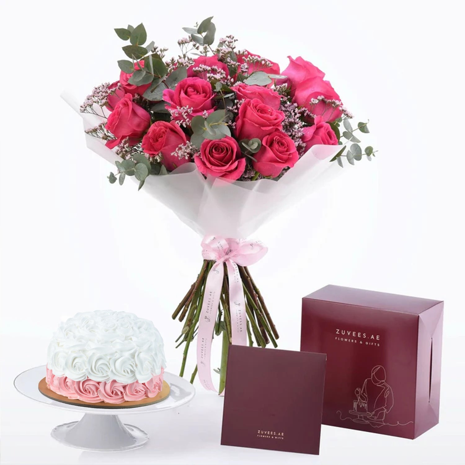 Zuvees Rosé Grande Cake Combo - Zuvees.ae