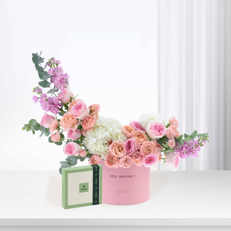 Pearls &amp; Petals Box – Chocolate Combo