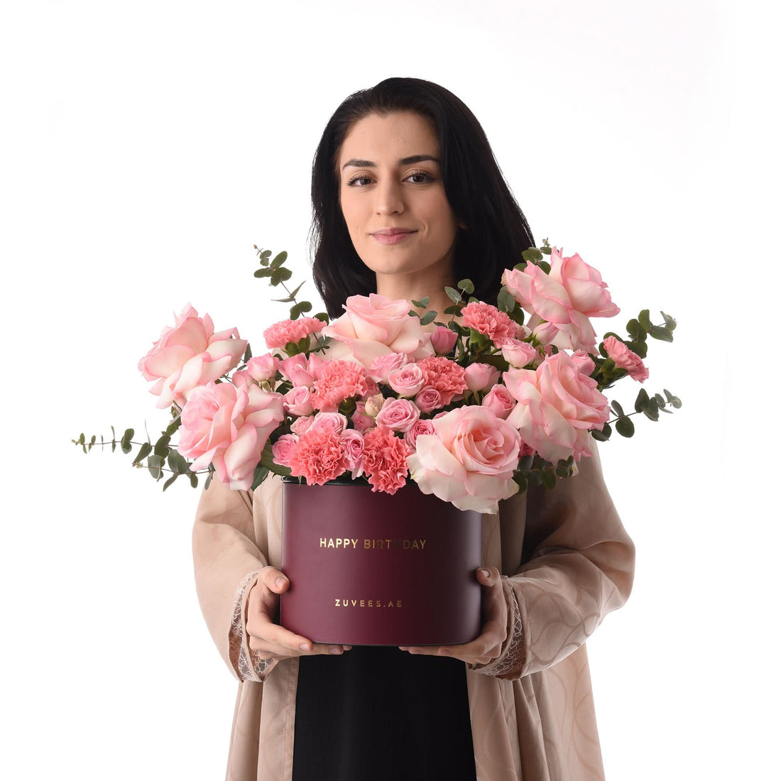 Pink Roseate Petals - Zuvees Signature Birthday Box