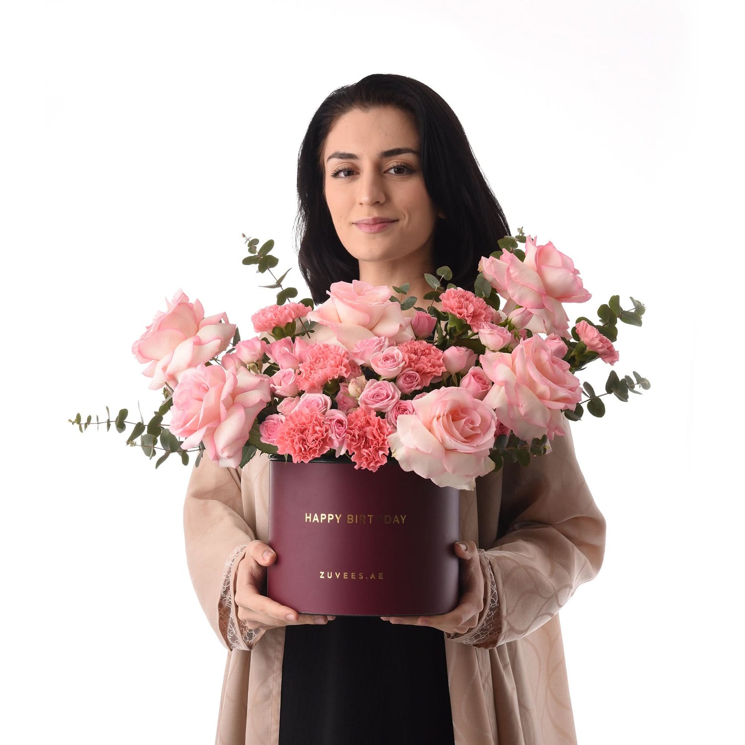 Pink Roseate Petals - Zuvees Signature Birthday Box