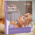 Purple spa gift box featuring serene facial massage, 200 treatments for self-care.