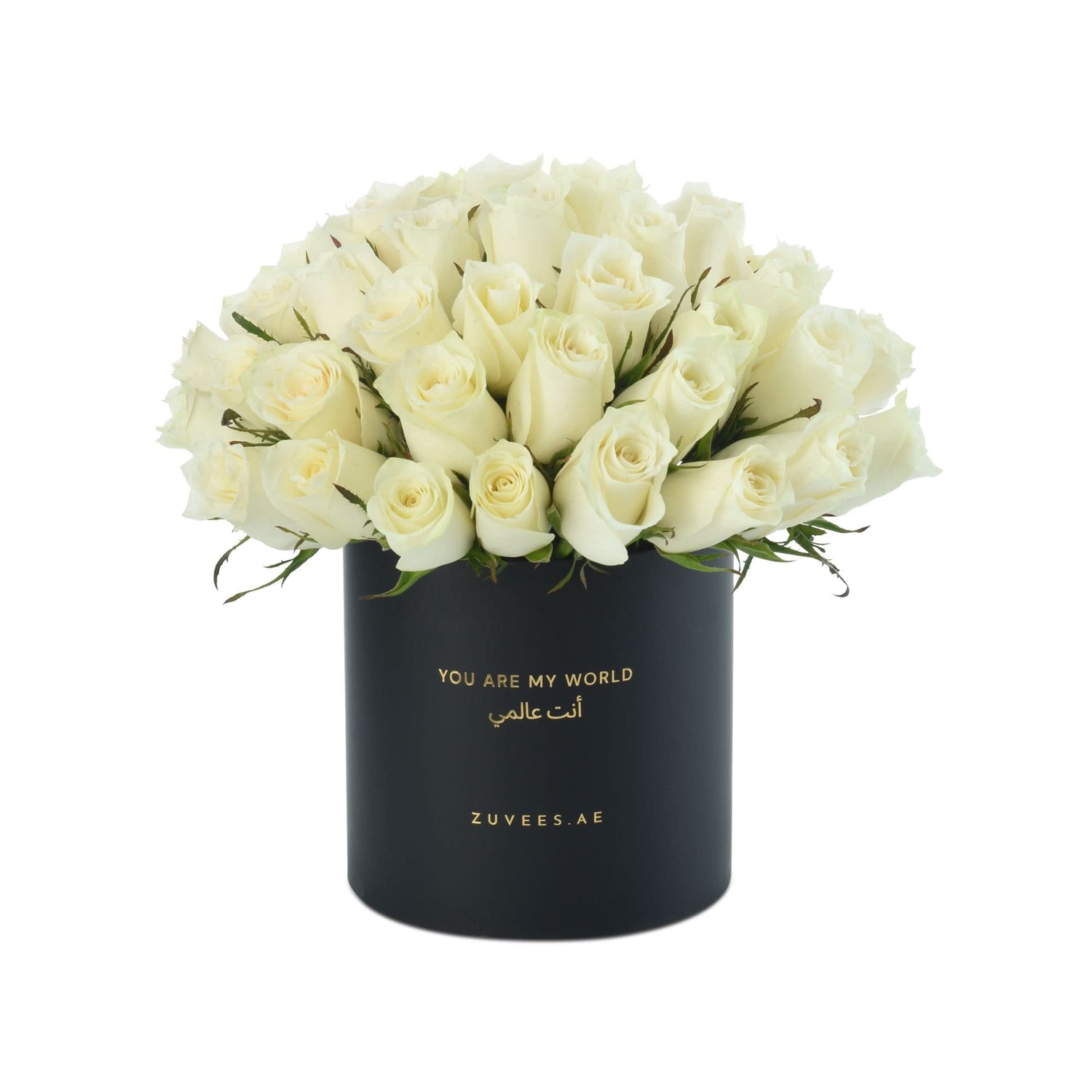 50 Celestial Roses Love Vase - Zuvees.ae