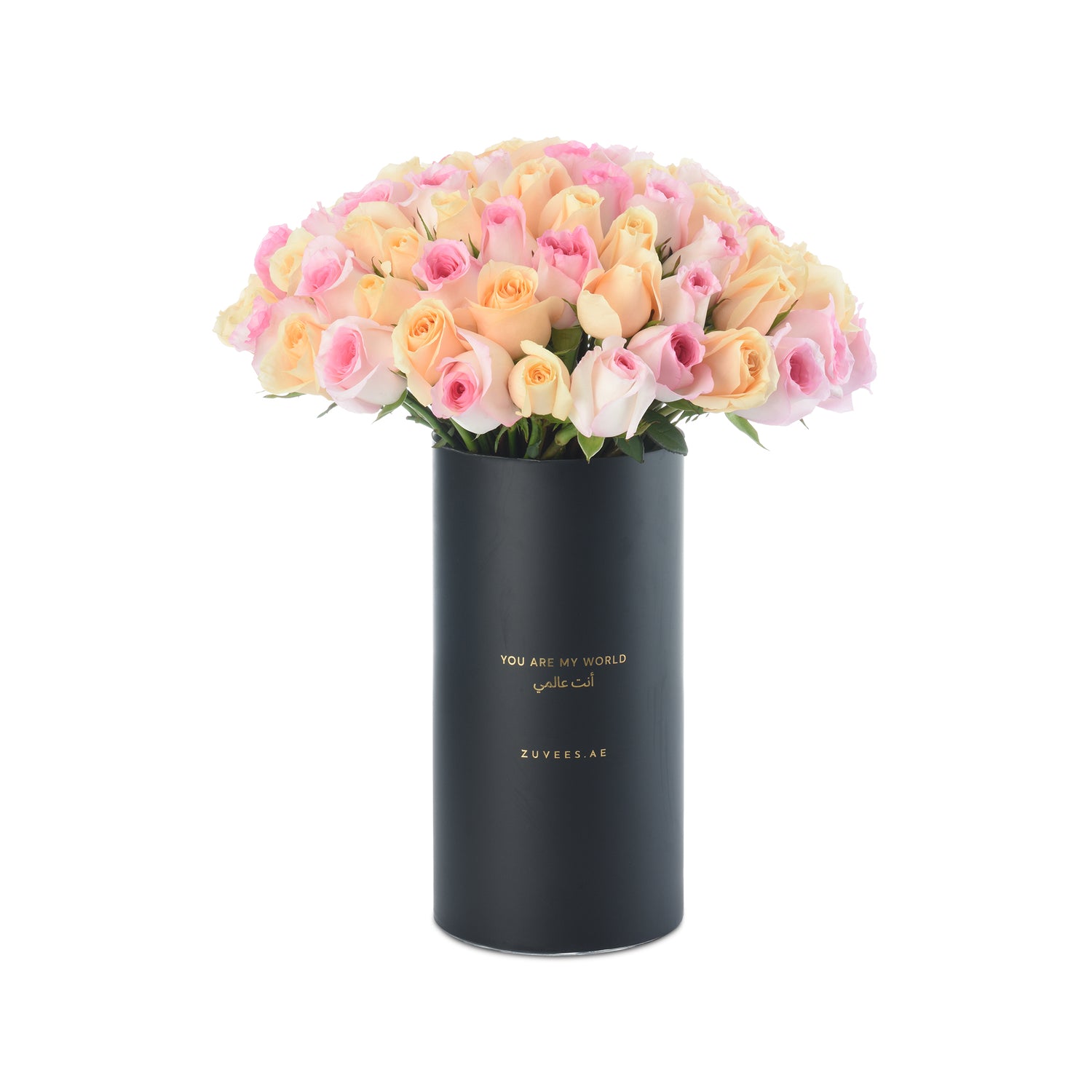 100 Honeyed Blush Love Vase - Zuvees.ae