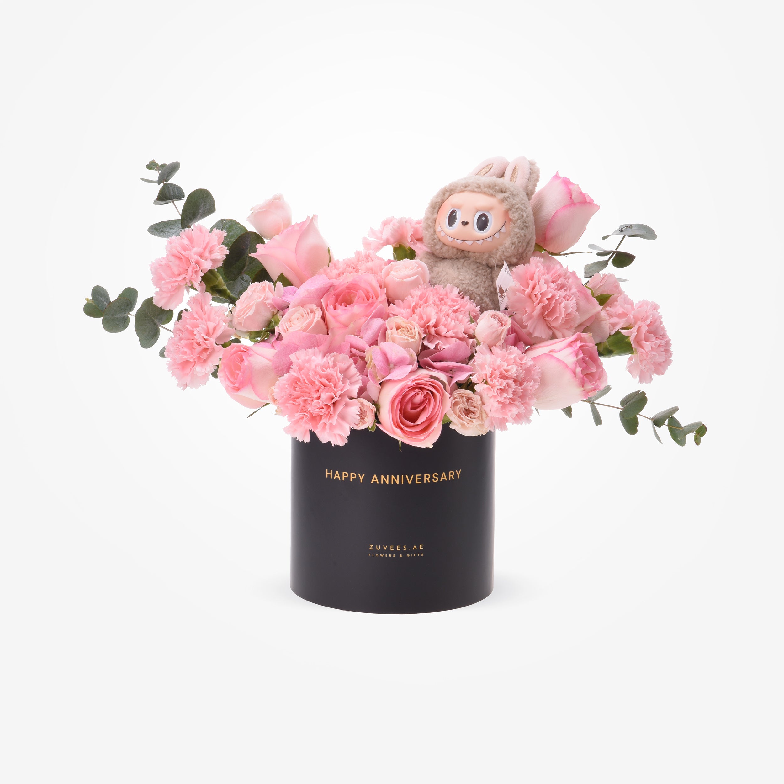 Labubu Pink Bloom Anniversary Box