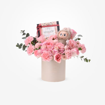 Labubu Pink Bloom &amp; Mirzam Chocolate Box