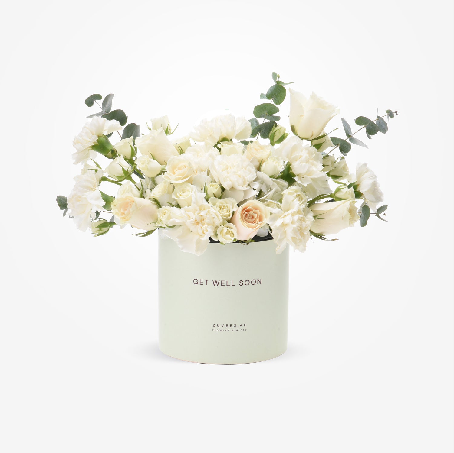 White Harmony Get Well Soon Bloom Box