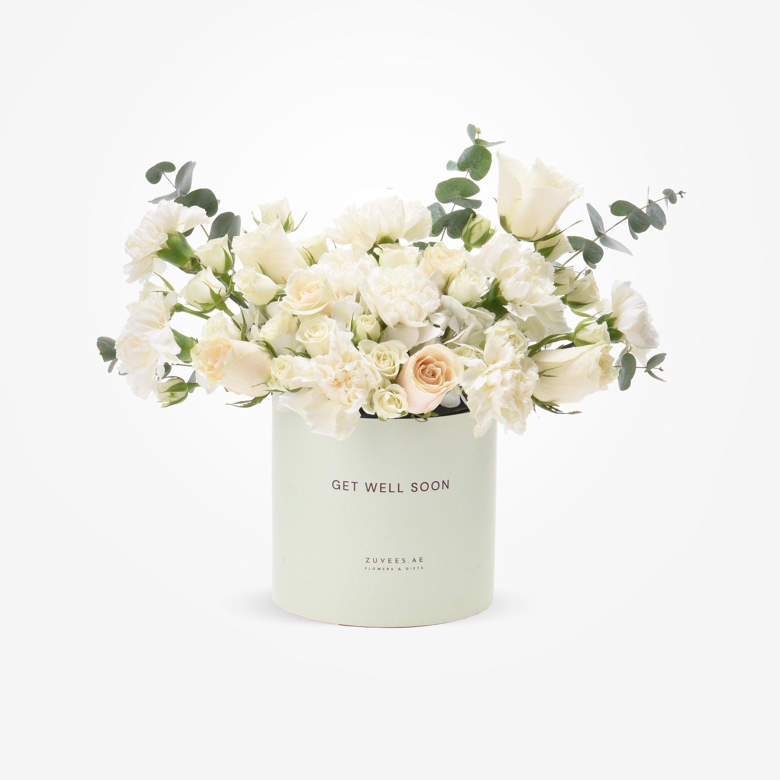 White Harmony Get Well Soon Bloom Box