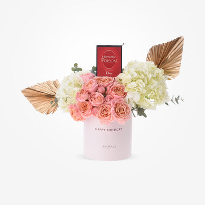 Golden Peach Birthday Special Box with Fragrance