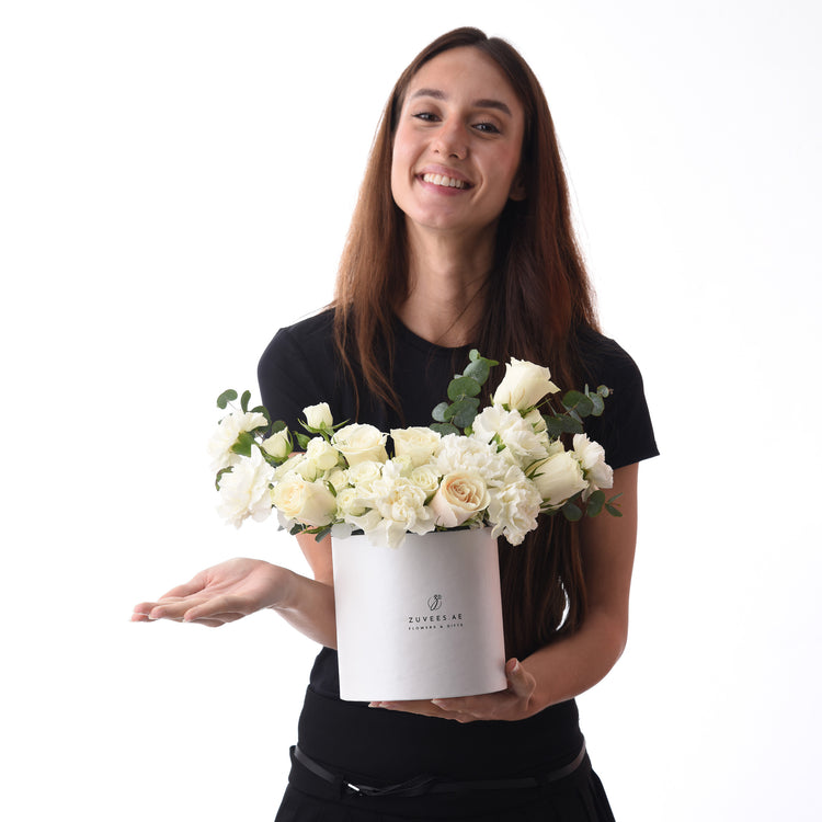 White Harmony Get Well Soon Bloom Box