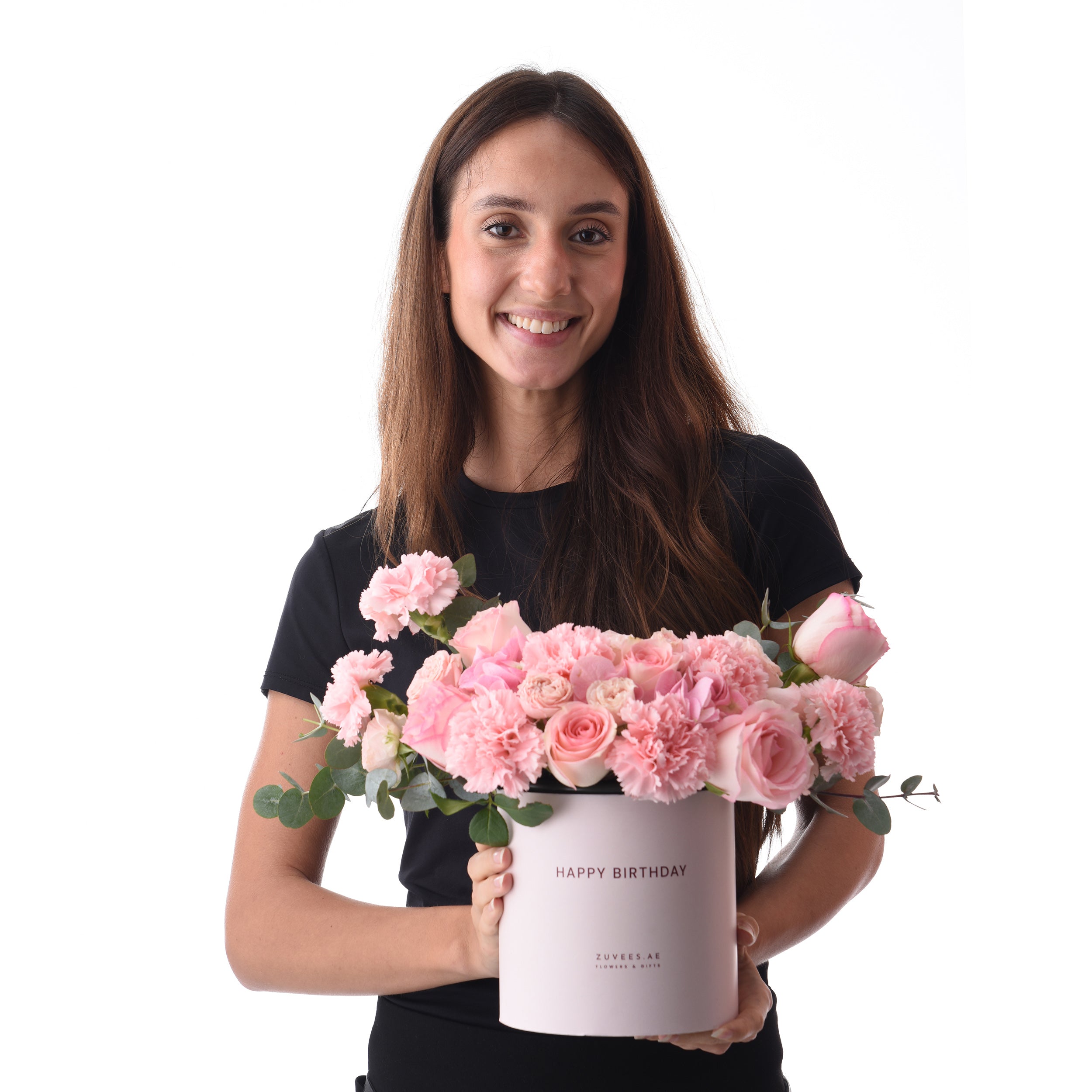 Labubu Pink Bloom Birthday Box