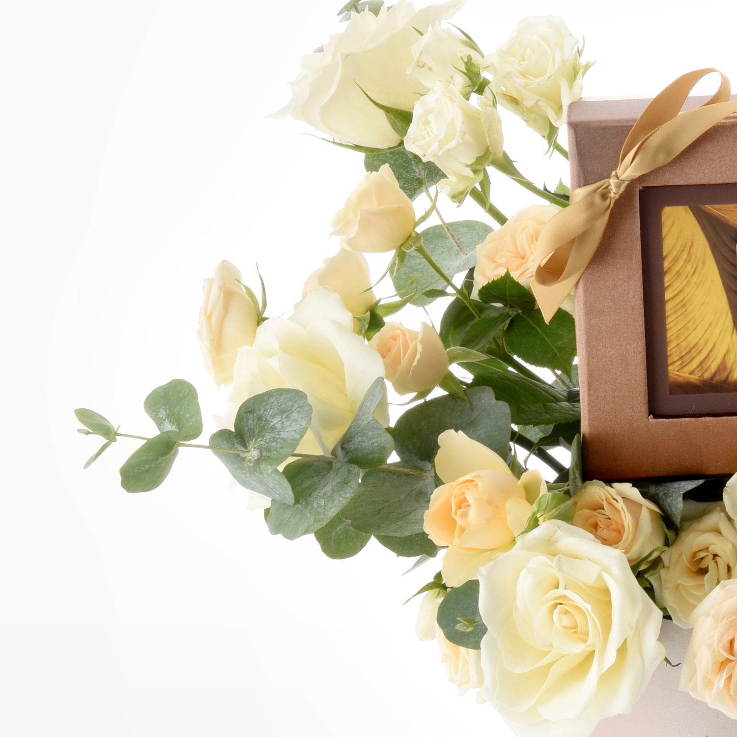 Elegant Thanks Bloom &amp; Bostani Chocolate Combo Box