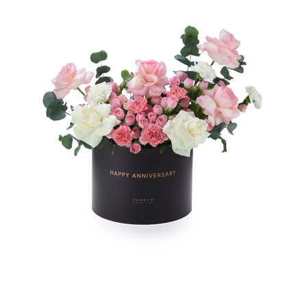 Blush Serenity Anniversary Bloom Box