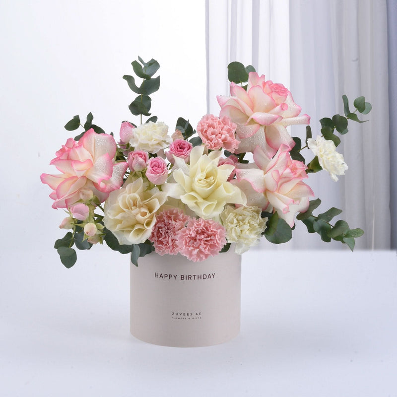 Blush Serenity Birthday Bloom Box