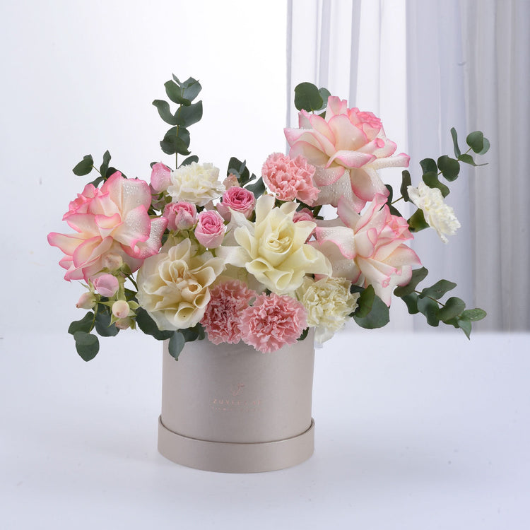 Blush Serenity Sand Bloom Box - Zuvees.ae
