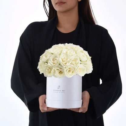 Noor Blooms In Black Bloom Box - Zuvees.ae