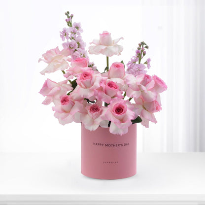 Rosy Embrace Mama Pink Bloom Box - Zuvees.ae