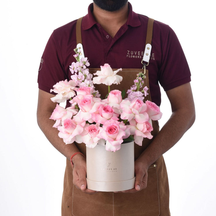 Rosy Embrace Mama Pink Bloom Box - Zuvees.ae