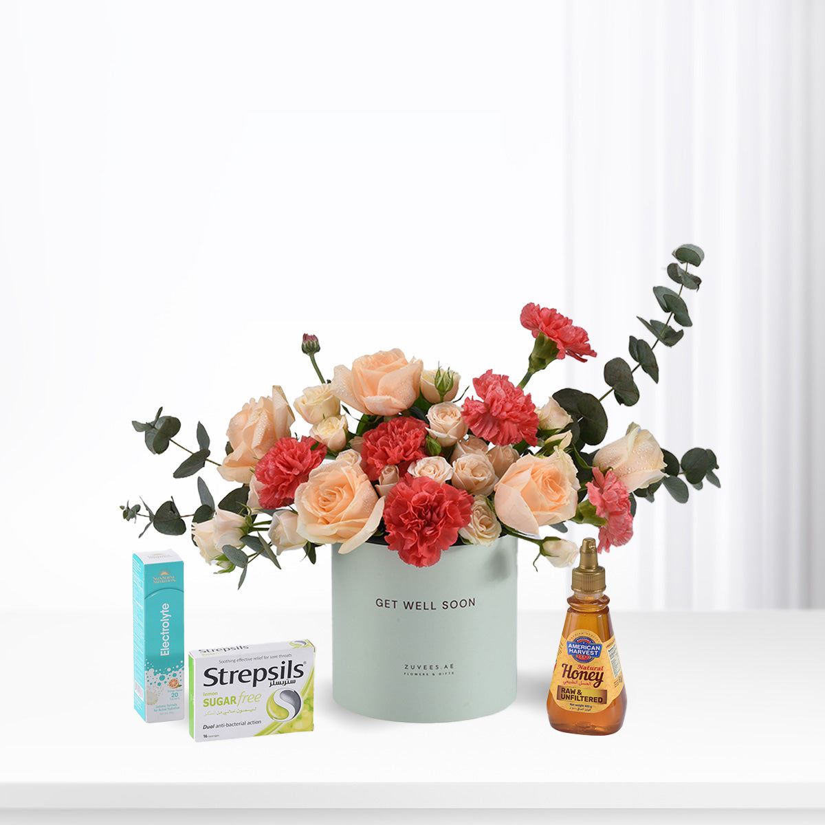 Sunset Bliss Get Well Soon Recovery GIft Set - Zuvees.ae