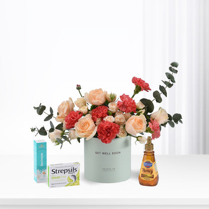 Sunset Bliss Get Well Soon Recovery GIft Set - Zuvees.ae