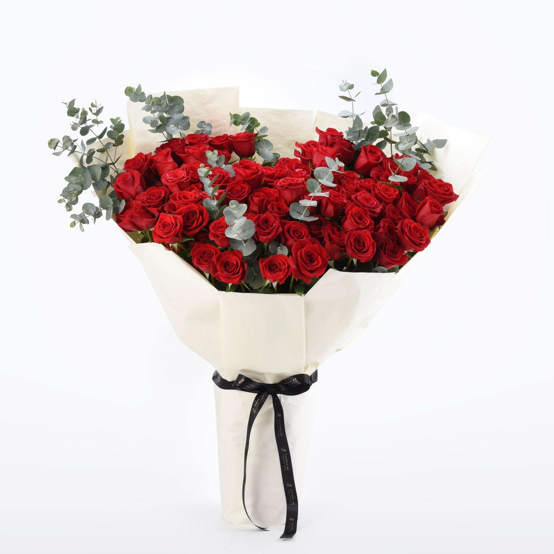 Zuvees Royal Signature 100 Rose Bouquet - Zuvees.ae