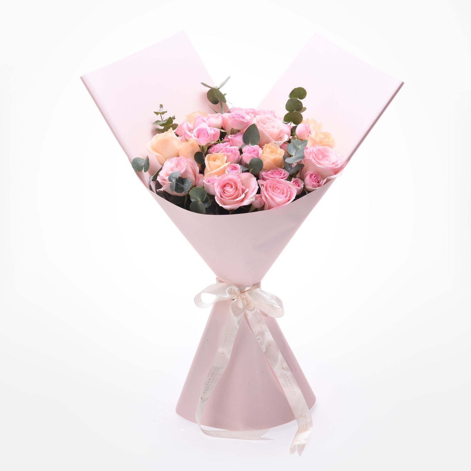 Pastel Petals Rose Bouquet