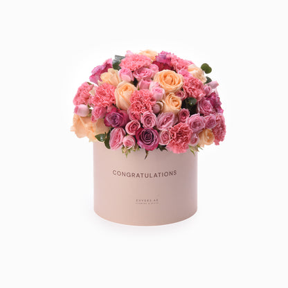Blush &amp; Lavender Congratulations Bloom Box