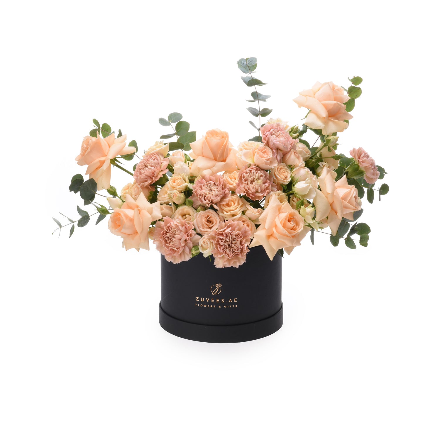Peach Blossom Black Bloom Box